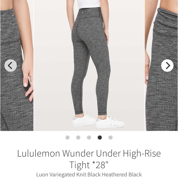 Lululemon leggings size 8 - Picture 2 of 4